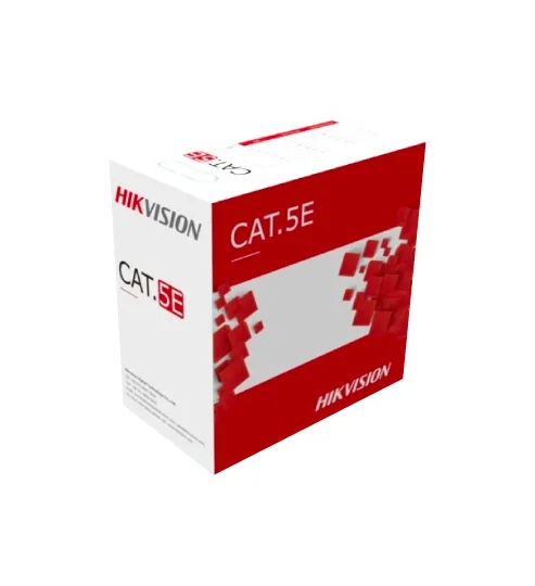 ROLLO DE CABLE UTP 4 PARES CATEGORIA 5E EXTERIOR HIKVISION 305MTS