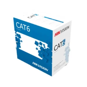 ROLLO DE CABLE 4 PARES INTERIOR CAT6 HIKVISION 305MTS