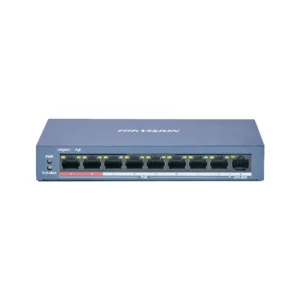 SWITCH 8 PUERTOS POE 100M 58W 250M HIKVISION