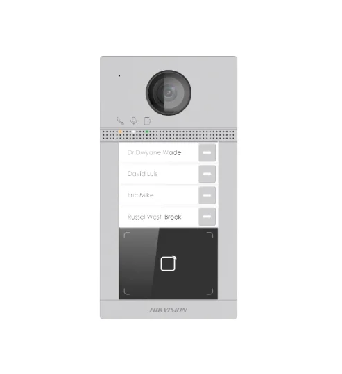 CAMARA VIDEO PORTERO 4 BOTONES HIKVISION