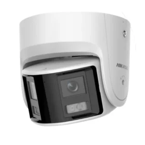 CAMARA TURRET IP 4MP PANORAMICA COLORVU CON STROBE Y ALARMA AUDIBLE